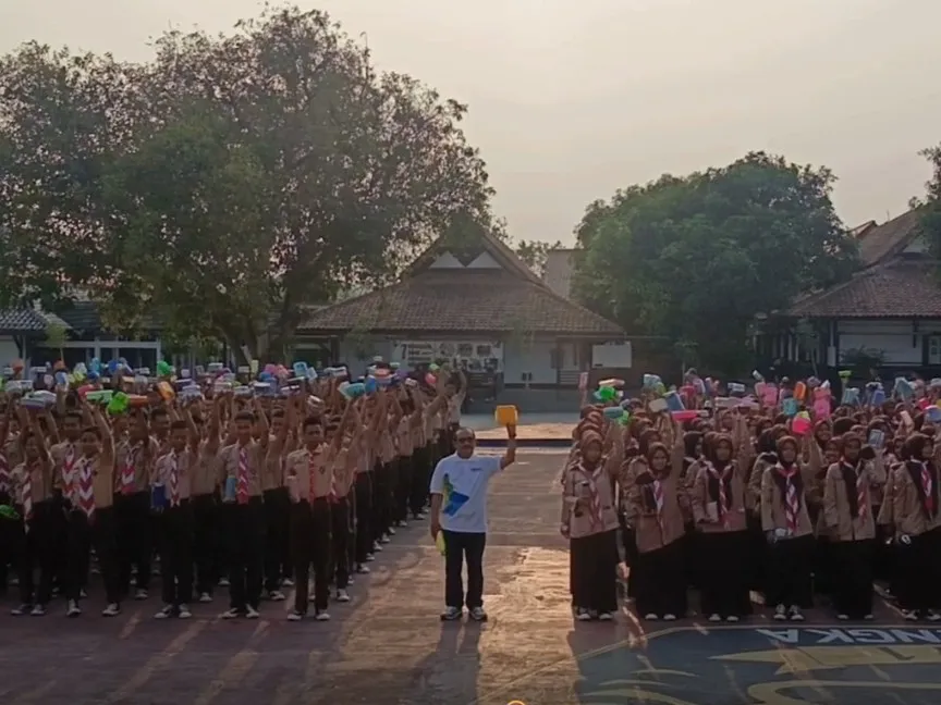 Aksi Ekologi World Cleanup Day 2026: Wujud Nyata Kepedulian Lingkungan SMKN 1 Majalengka